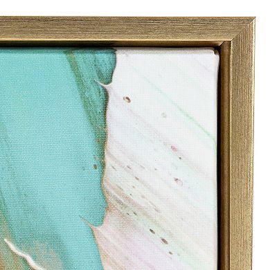 Sylvie Lush Color Acrylic Framed Canvas by Amy Peterson