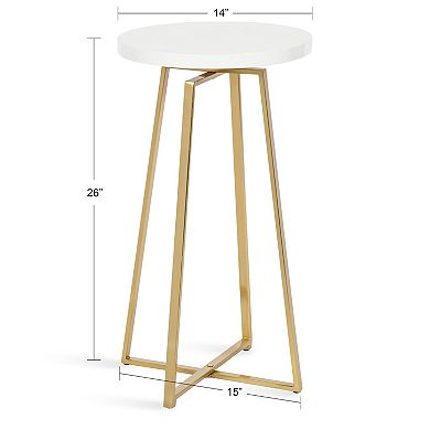 Zia Round Side Table 15x15x26