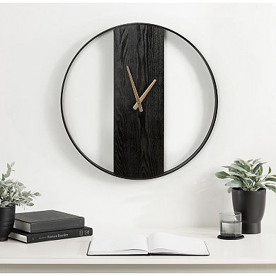 Ladd Round Numberless Wall Clock