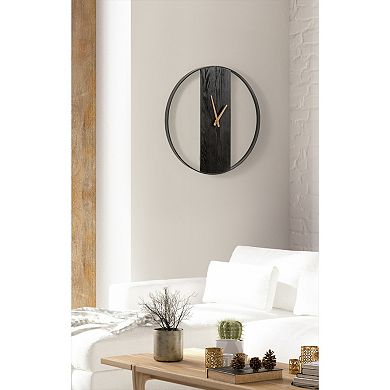 Ladd Round Numberless Wall Clock