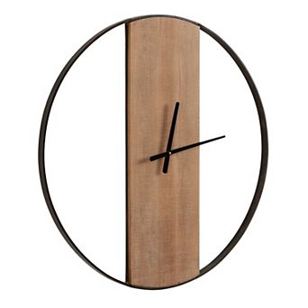 Ladd Round Numberless Wall Clock