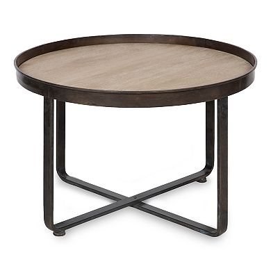 Zabel Metal Coffee Table 28" Diameter