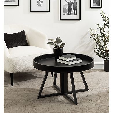 Avery Round Wood Coffee Table 30x30x18
