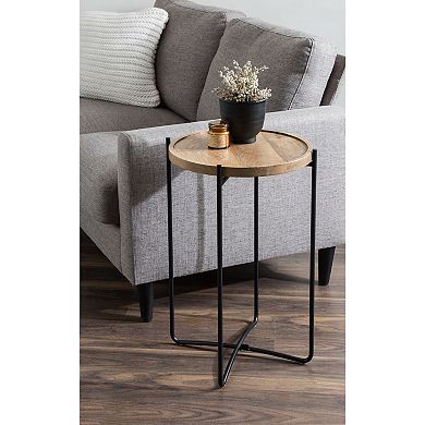 Vale Round Side Table 16x16x25