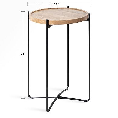 Vale Round Side Table 16x16x25