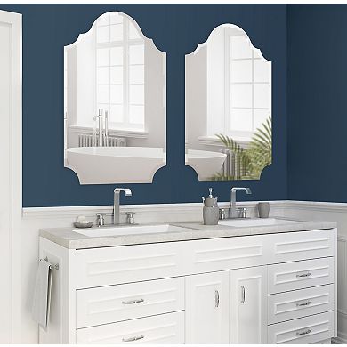 Reign Frameless Arch Wall Mirror