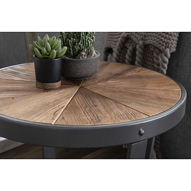 Gerhardt Round Side Table 20x20x18.5