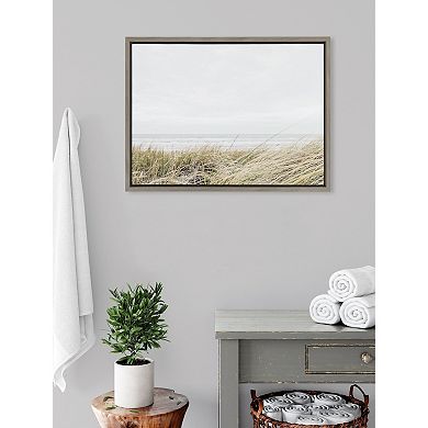 Sylvie East Beach Framed Canvas by Amy Peterson Art Studio