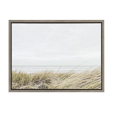 Sylvie East Beach Framed Canvas by Amy Peterson Art Studio