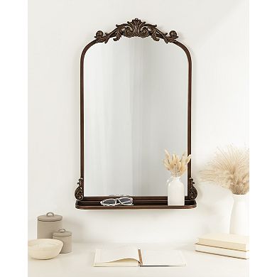 Arendahl Traditional Arch Mirror with Shelf