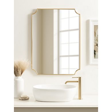 Healey Decorative Scallop Wall Mirror