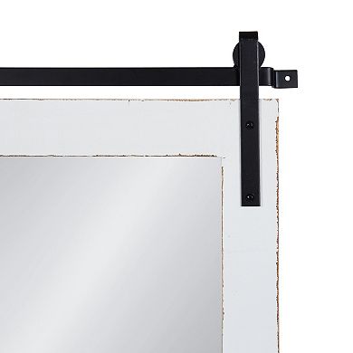 Cates Framed Wall Mirror with Shelf