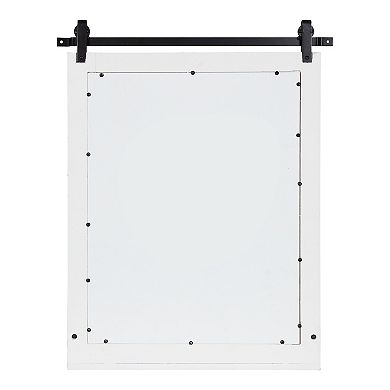 Cates Framed Wall Mirror with Shelf