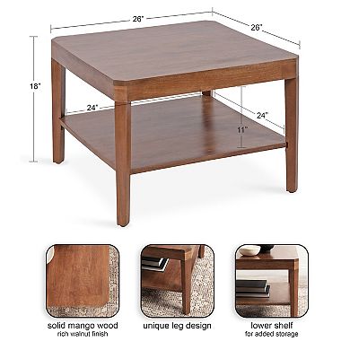 Talcott Square Coffee Table 26x26x18
