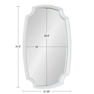 Orianne Wood Framed Wall Mirror