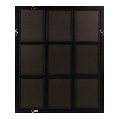 Hogan Windowpane Framed Wall Mirror