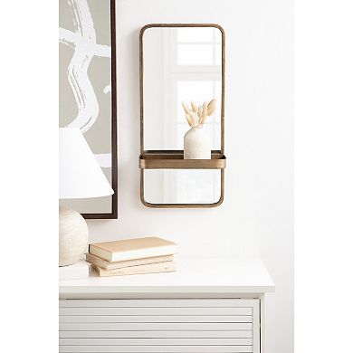 Estero Wall Rectangle Mirror with Shelf