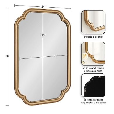 Glenby Scallop Wall Mirror