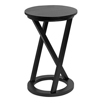 Aja Modern Wood Accent Table 15x15x23