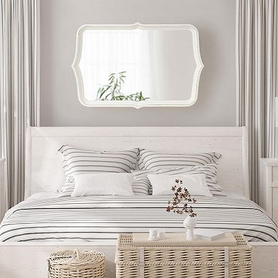 Preble Decorative Scallop Wall Mirror