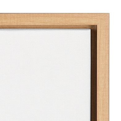 Sylvie Smiling Cat Framed Canvas by Amy Peterson Art Studio