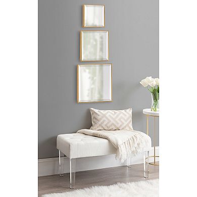 Rhodes Modern Square Mirror Set