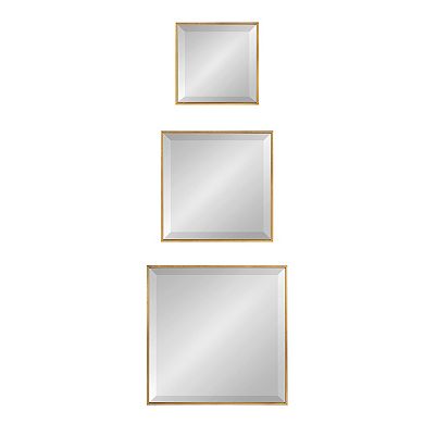 Rhodes Modern Square Mirror Set