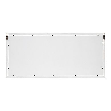 Jackson Windowpane Mirror with Shelf