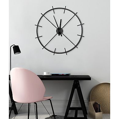 Isaac Metal Wall Clock