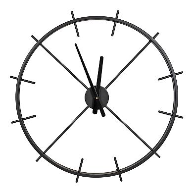 Isaac Metal Wall Clock