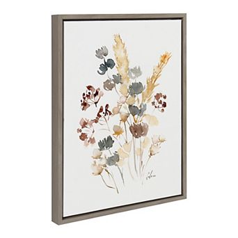 Sylvie Wild Salvia Framed Canvas by Sara Berrenson