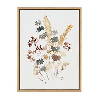 Sylvie Wild Salvia Framed Canvas by Sara Berrenson