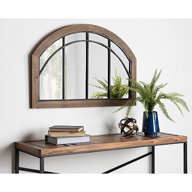 Haldron Wood Arch Mirror