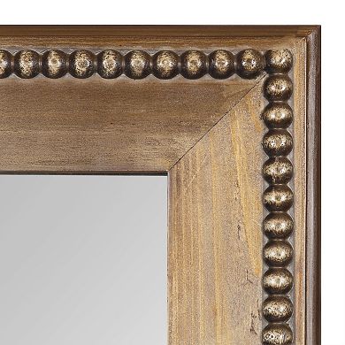 Strahm Wood Framed Wall Mirror