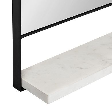 Chadwin Rectangle Wall Mirror with Shelf