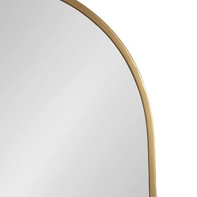 Schuyler Arch Wall Mirror with Hooks