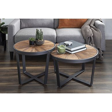 Gerhardt Round Coffee Table 24x24x15.5