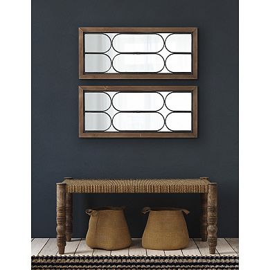 Spechett Decorative Windowpane Mirror