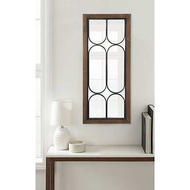 Spechett Decorative Windowpane Mirror