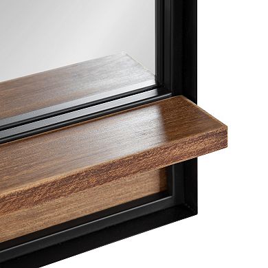 Owing Rectangle Mirror with Shelf