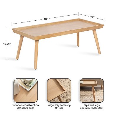 Eastmont Rectangle Wood Coffee Table