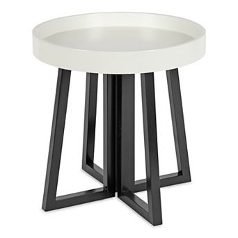 Avery Round Wood Side Table 18x18x22