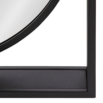 McCauley Decorative Metal Mirror with Shelf