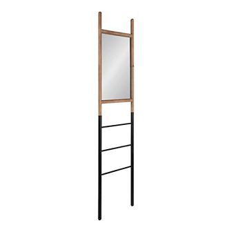 Trygg Rustic Leaning Ladder Mirror