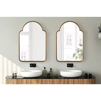 Arthell Scalloped Wall Mirror