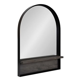 Owing Framed Arch Mirror with Shelf