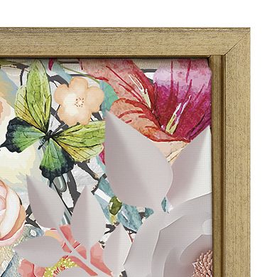 Sylvie Natural Woman Framed Canvas by Nikki Chu
