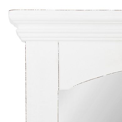 Helcomb Wood Framed Wall Mirror