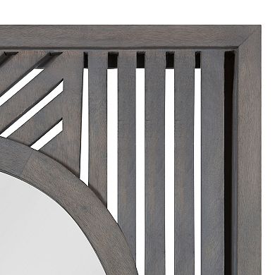 Padgette Wood Framed Wall Mirror