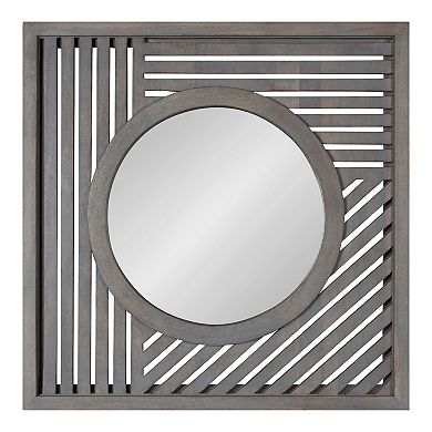 Padgette Wood Framed Wall Mirror